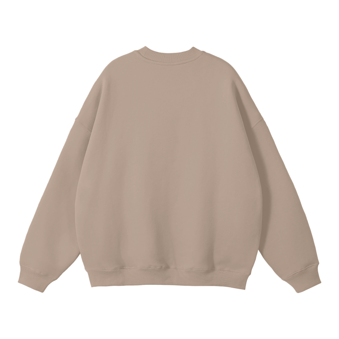 Streetwear Unisex Solid Color Fleece Pullover
