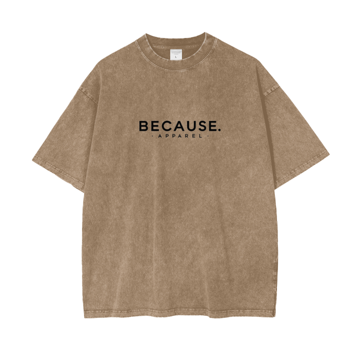 Acid Wash Oversize T-Shirt