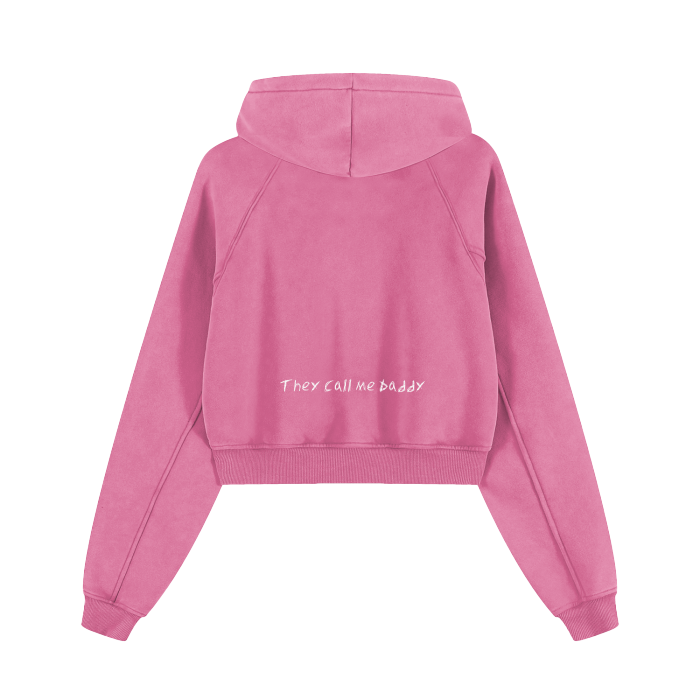 Call Me Daddy Cropped Hoodie