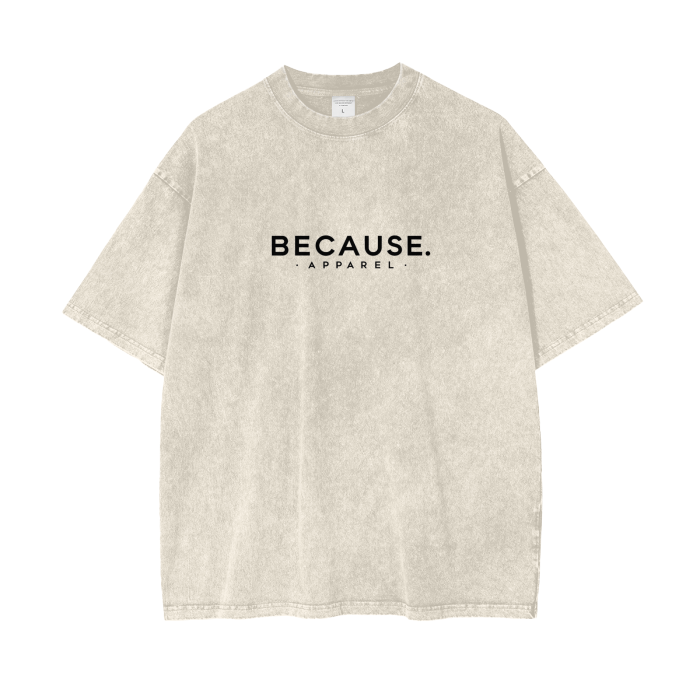 Acid Wash Oversize T-Shirt