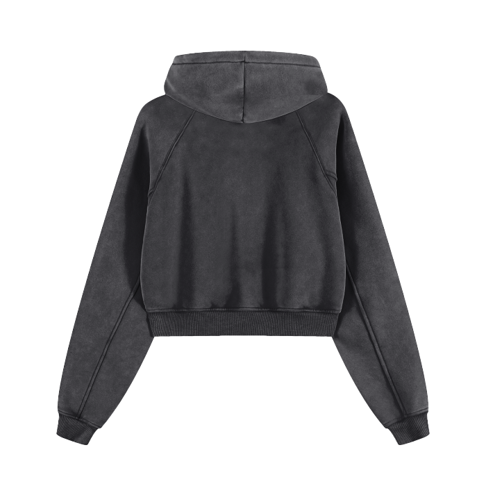 Cropped Streetwear Hoodie