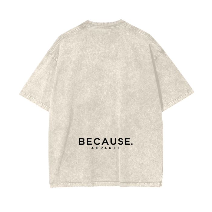 Don't Talk To Me - Acid Wash Oversize T-Shirt